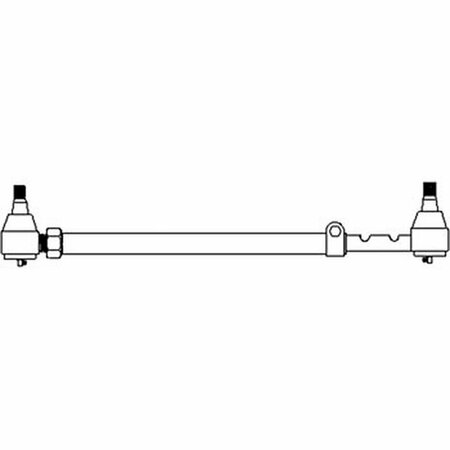 AFTERMARKET Tie Rod Assembly for Long for Oliver 1370 1365 1355 Fits Allis Chalmers 5050 504 4961754